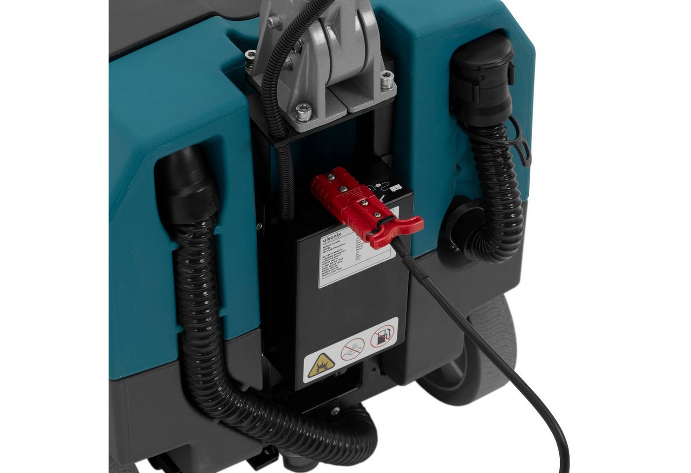 Ulsonix Hartbodenreiniger Akku-Scheuersaugmaschine Reinigungsmaschine 40 cm 2200 m²/h 160 U/min, 500 W Bild 3