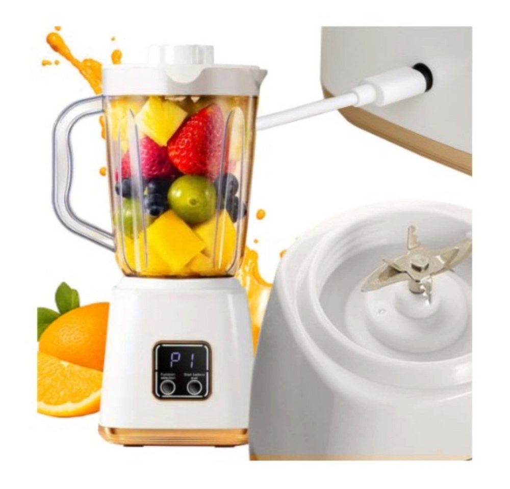 Da Meso Stabmixer Tragbarer Smoothie Mixer USB Kabellos – Mini Blender Becher Bild 4