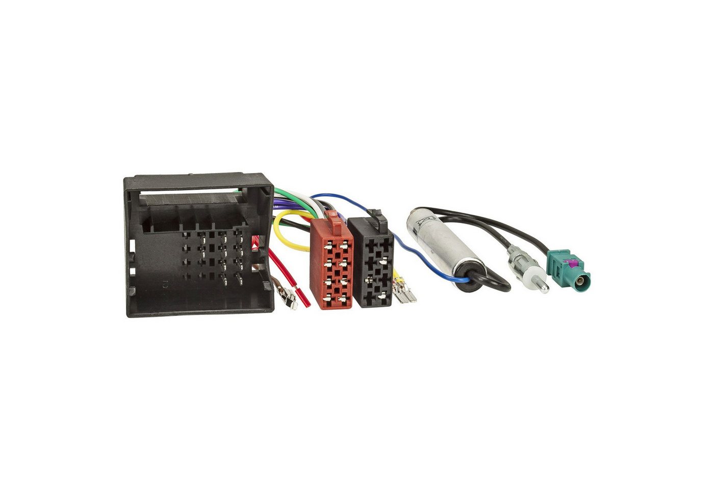 tomzz Audio Radioblende Set passt für VW Polo Golf Fox Bora Passat T5 Touareg Skod Autoradio Bild 4