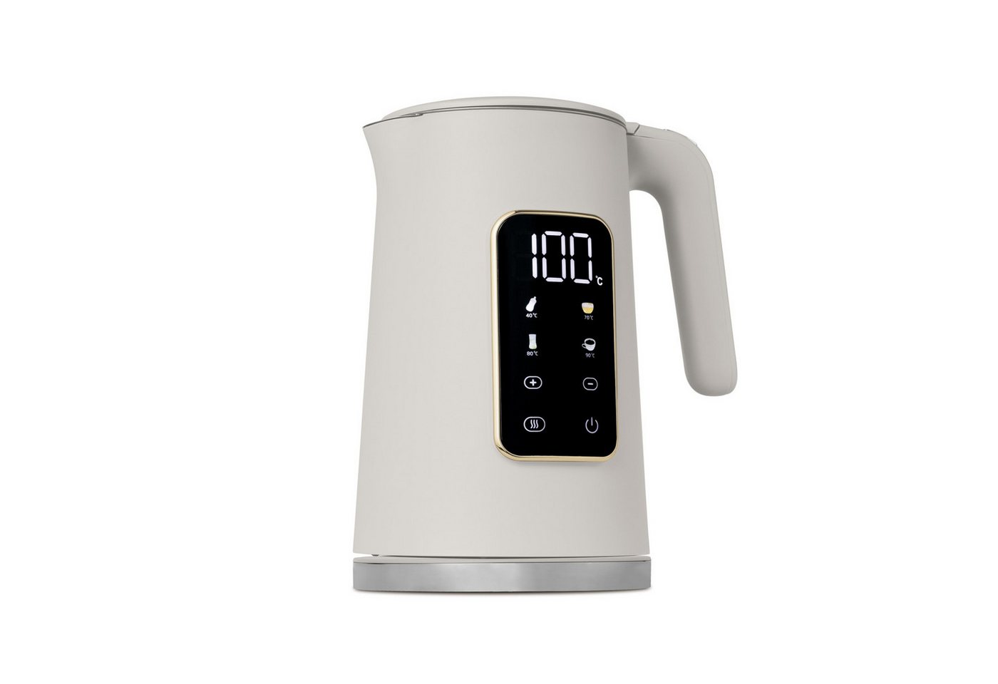 BerlingerHaus Wasserkocher mit digitalem Display 1,7 L, 1,7 l, 2200 W, Schnellaufheizfunktion, 4 Temperaturstufen Bild 3