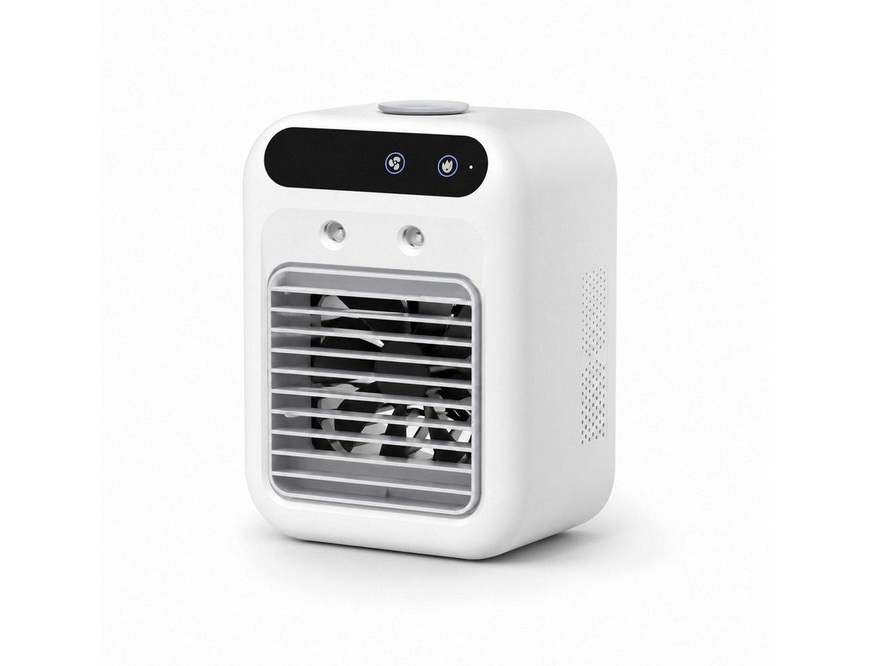 Tekoo Ventilatorkombigerät Tischventilator mit Luftbefeuchter, Mini-Luftkühler, USB-Akku, 2-in-1 Kühlung und Luftbefeuchtung Bild 4