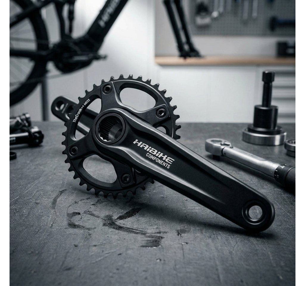 Haibike Fahrradkurbel Kurbelset Haibike Components TheCrank++ HB32, 165mm, ISIS Bild 3