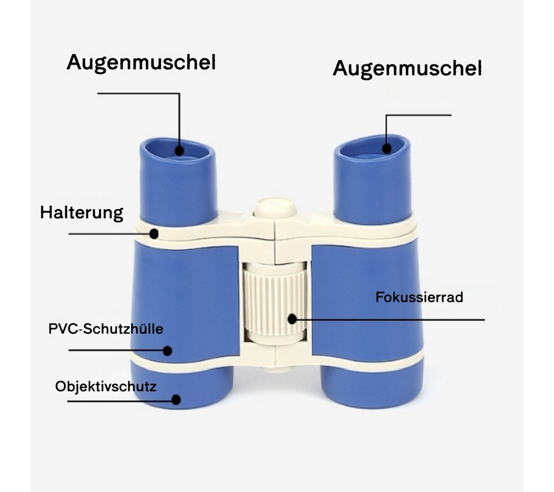 Minicloss Ferngläser für Kinder,Kinderfernglas Spielzeug für Jungen und Mädchen Kinderfernglas (Outdoor Spielzeug für Kinder Im Alter Von 3-8 Jahren) Bild 4