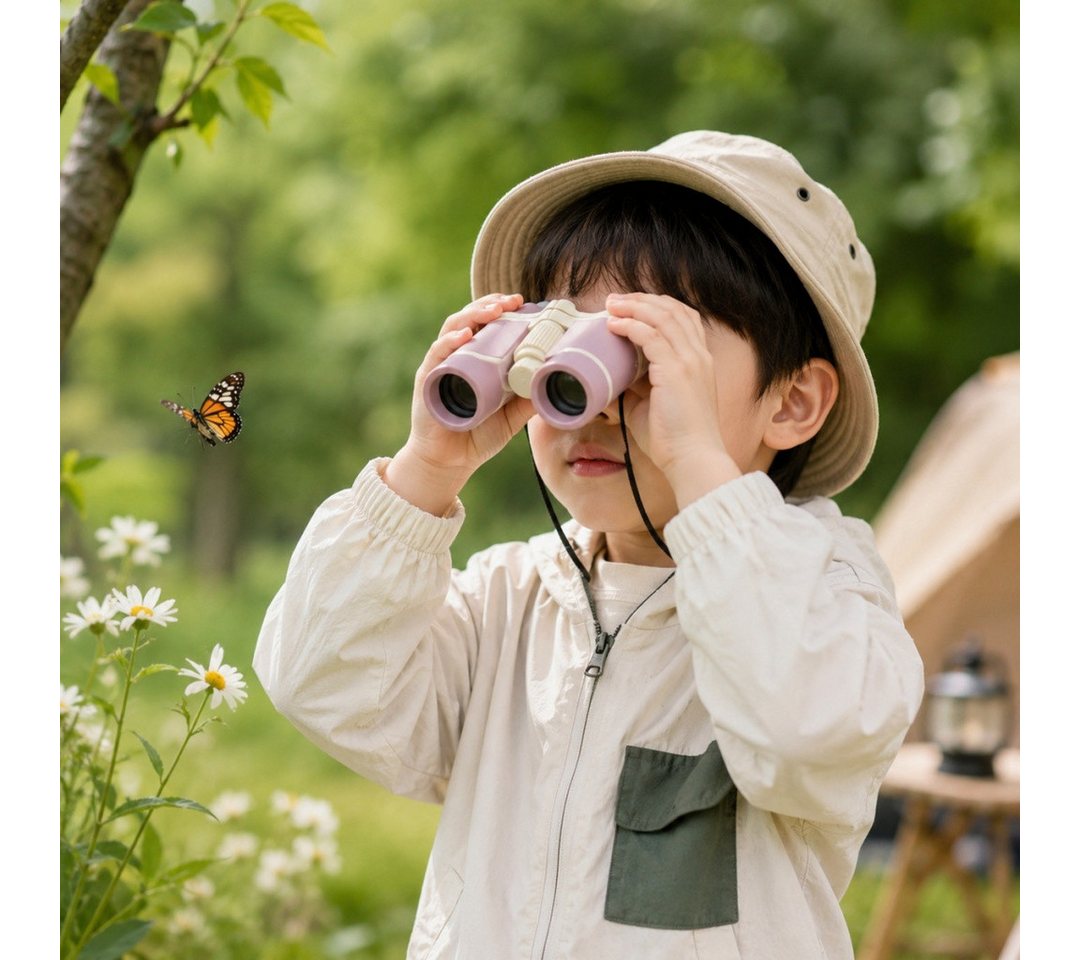 Minicloss Ferngläser für Kinder,Kinderfernglas Spielzeug für Jungen und Mädchen Kinderfernglas (Outdoor Spielzeug für Kinder Im Alter Von 3-8 Jahren) Bild 5