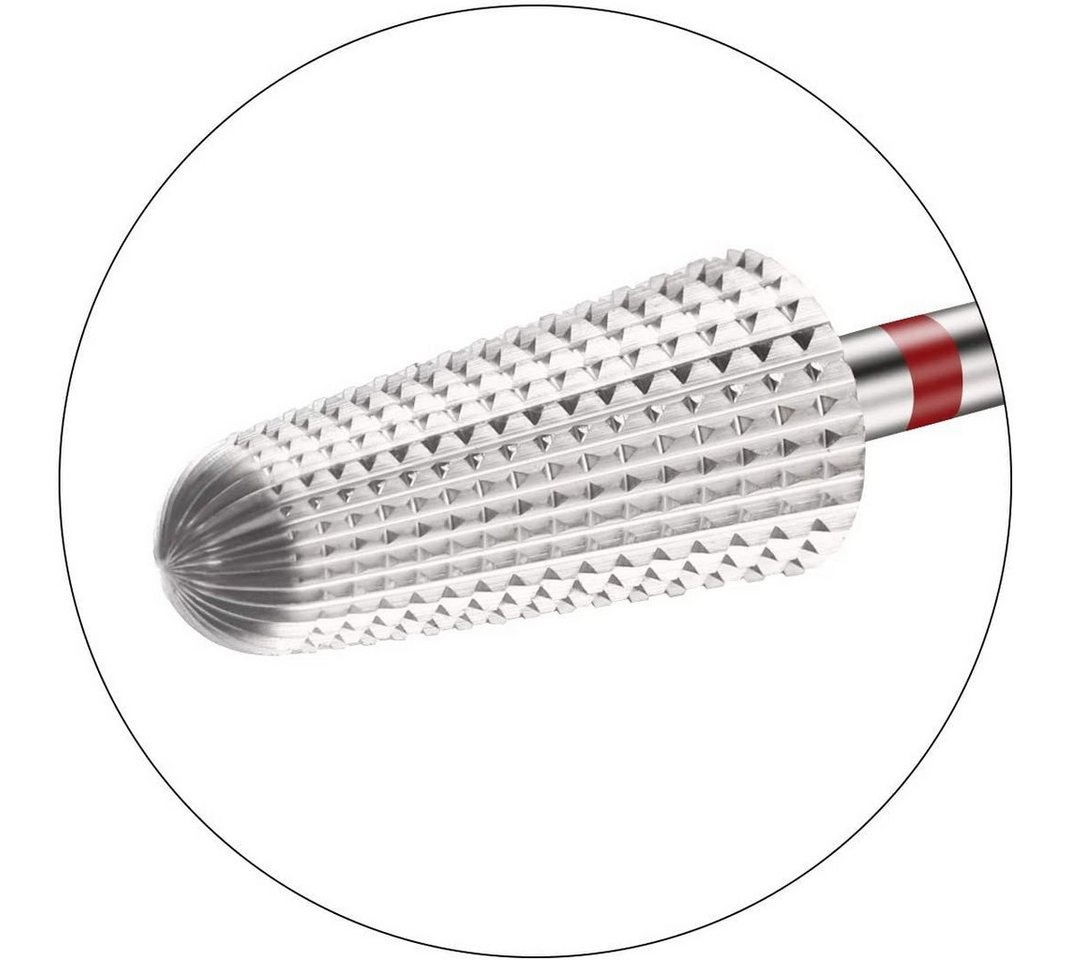 JCMaster Maniküre-Pediküre-Set, Nagelfräser Hartmetall Aufsatz Bit 2,35mm Bild 3