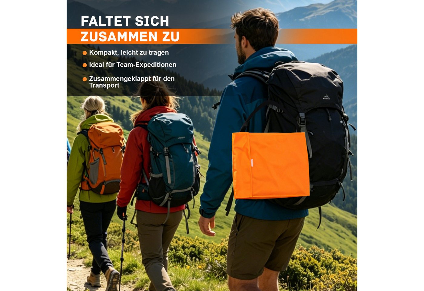 JOYOLEDER Erste-Hilfe-Set Transfertuch Rutschtuch, Rettungstuch Pflege zum Bewegen und Heben von, (Patienten, Gleittuch für Bettlägerige, Tragetuch Patiententransfer), Bergetuch, Umbettung Liftertuch, Notfall Rettungstrage Bild 2