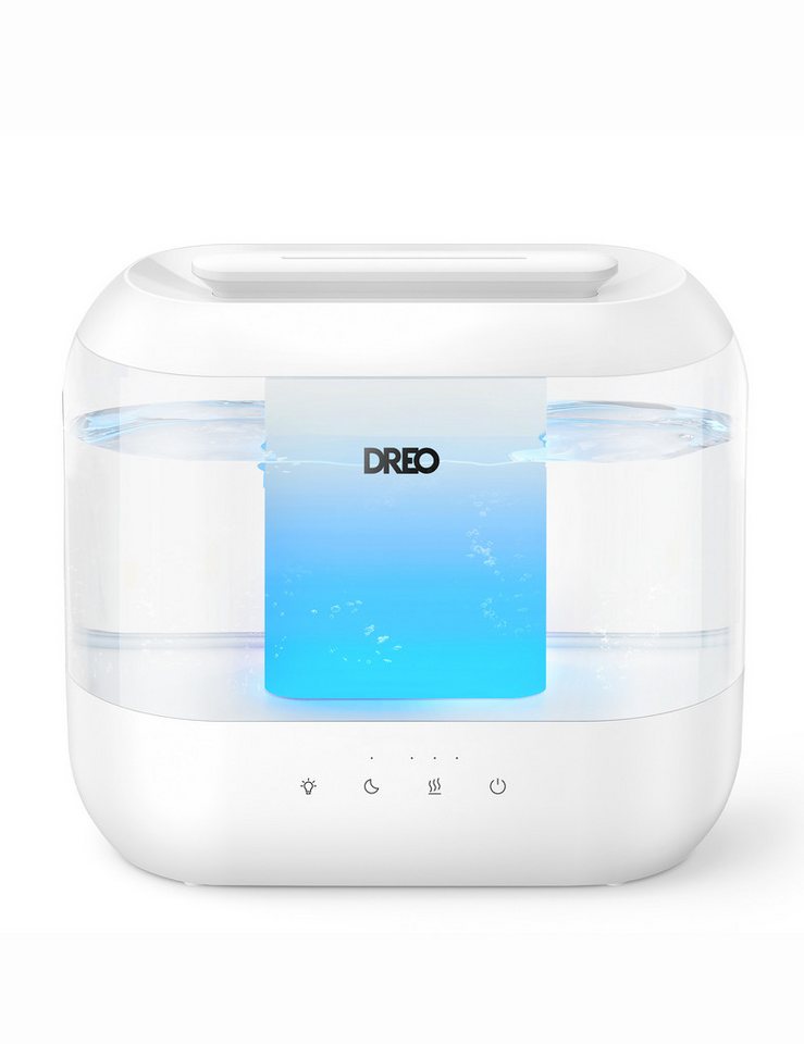 Dreo Luftbefeuchter Schlafzimmer 4L Top-Fill Luftbefeuchter, leiser Ultraschall-Kaltnebel, 4,10 l Wassertank, 32H Laufzeit Öl-Diffusor und Nachtlicht,für Kinderzimmer Bild 5