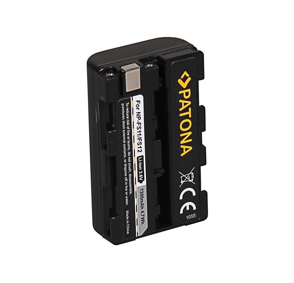 Patona Akku für Sony NP-FS11 Kamera-Akku Ersatzakku Kameraakku 1300 mAh (3,6 V, 1 St), FS10 DCR-TRV1VE DCR-PC1 PC2 PC3 PC4 PC5 PC6 PC9 PC3E Bild 3