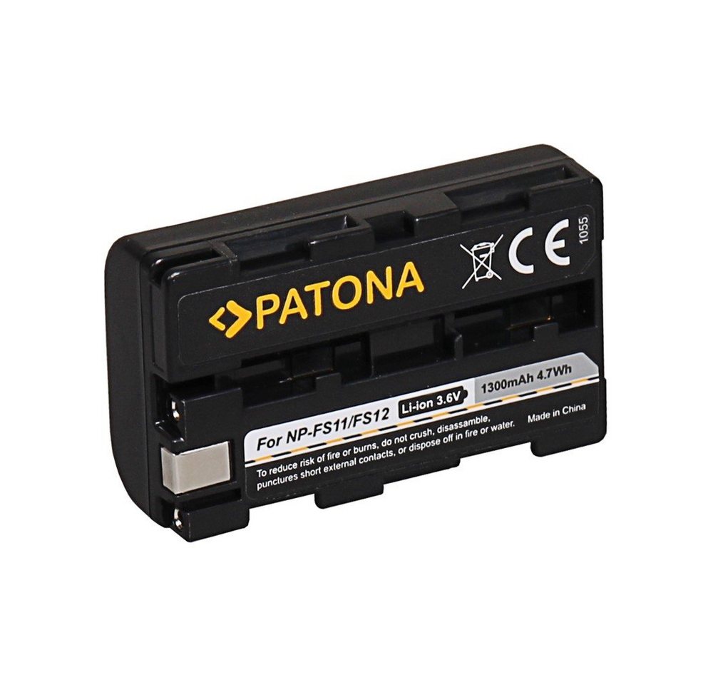 Patona Akku für Sony NP-FS11 Kamera-Akku Ersatzakku Kameraakku 1300 mAh (3,6 V, 1 St), FS10 DCR-TRV1VE DCR-PC1 PC2 PC3 PC4 PC5 PC6 PC9 PC3E Bild 4