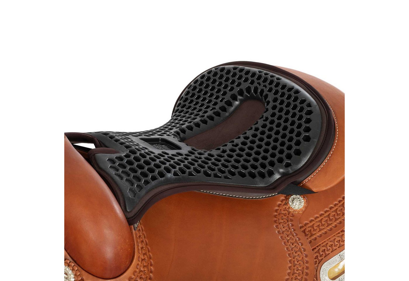 Acavallo Sattelpad Acavallo Sattelsitzkissen Ortho Coccyx Dri-Lex Western Bild 2