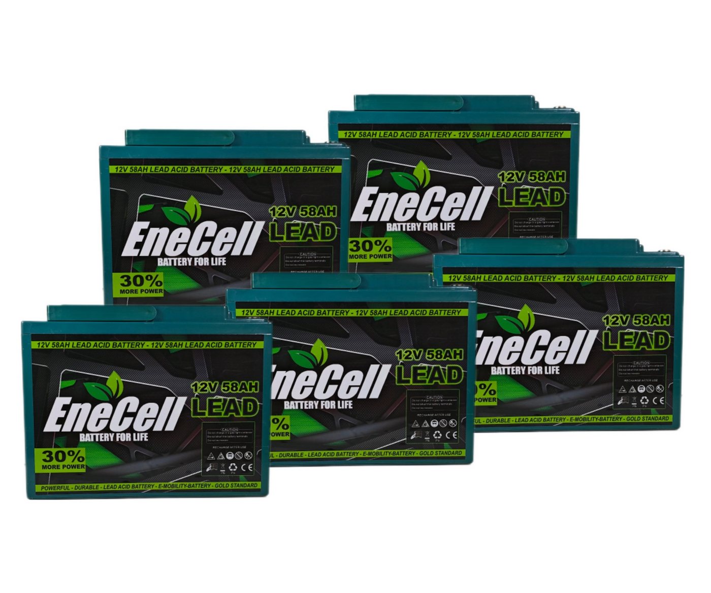ENECELL Akku - 60V 58AH für e-Lazzy Stormborn econelo ecabino Akkupacks Akkupack 58000 mAh (60 V), Erweiterungsakku, Zusatzakku, Ersatzakku Bild 2