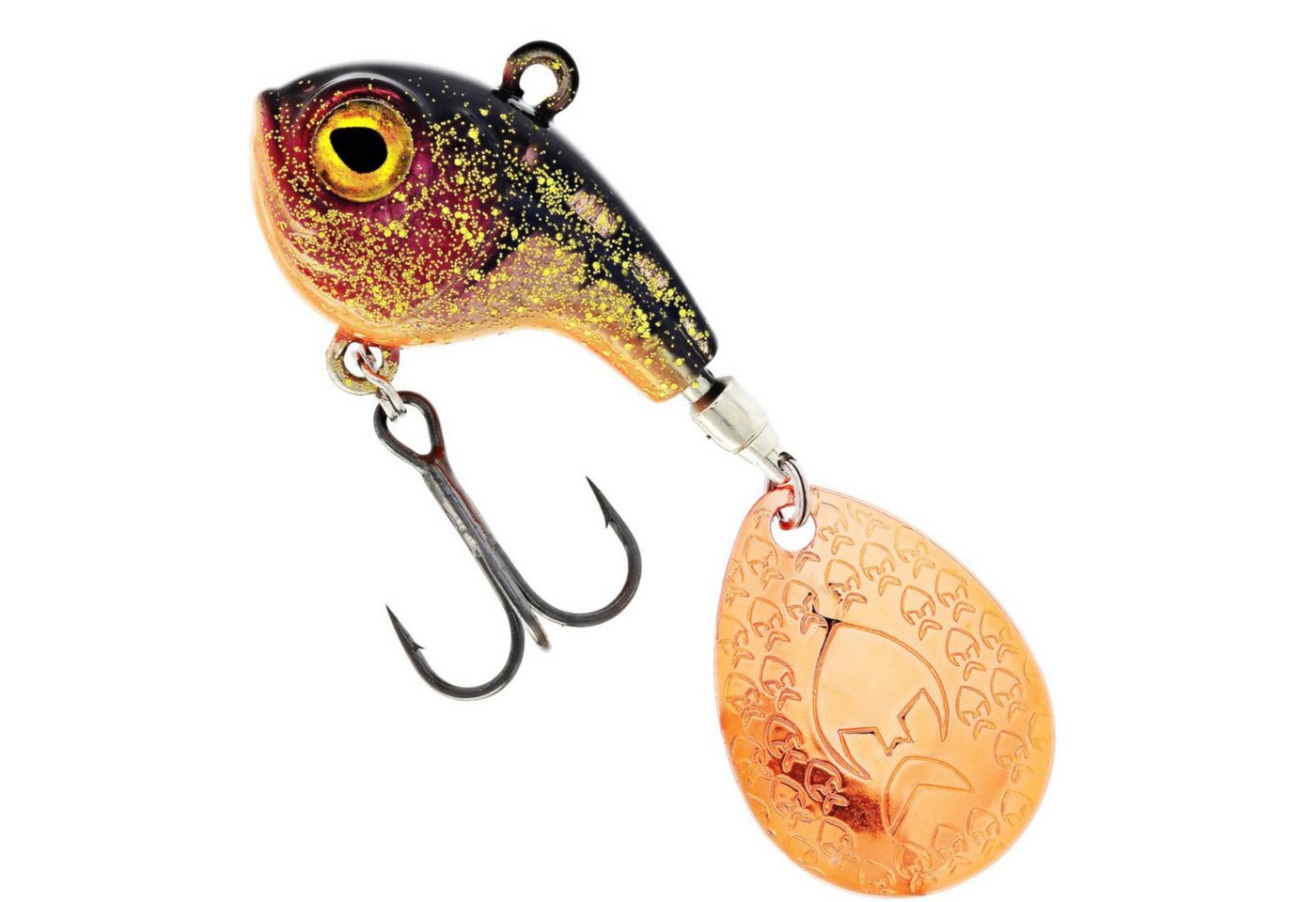 WESTIN Kunstköder Westin DROPBITE SPIN TAIL JIG 2.6CM 8G SINKING COPPER PERCH Bild 2