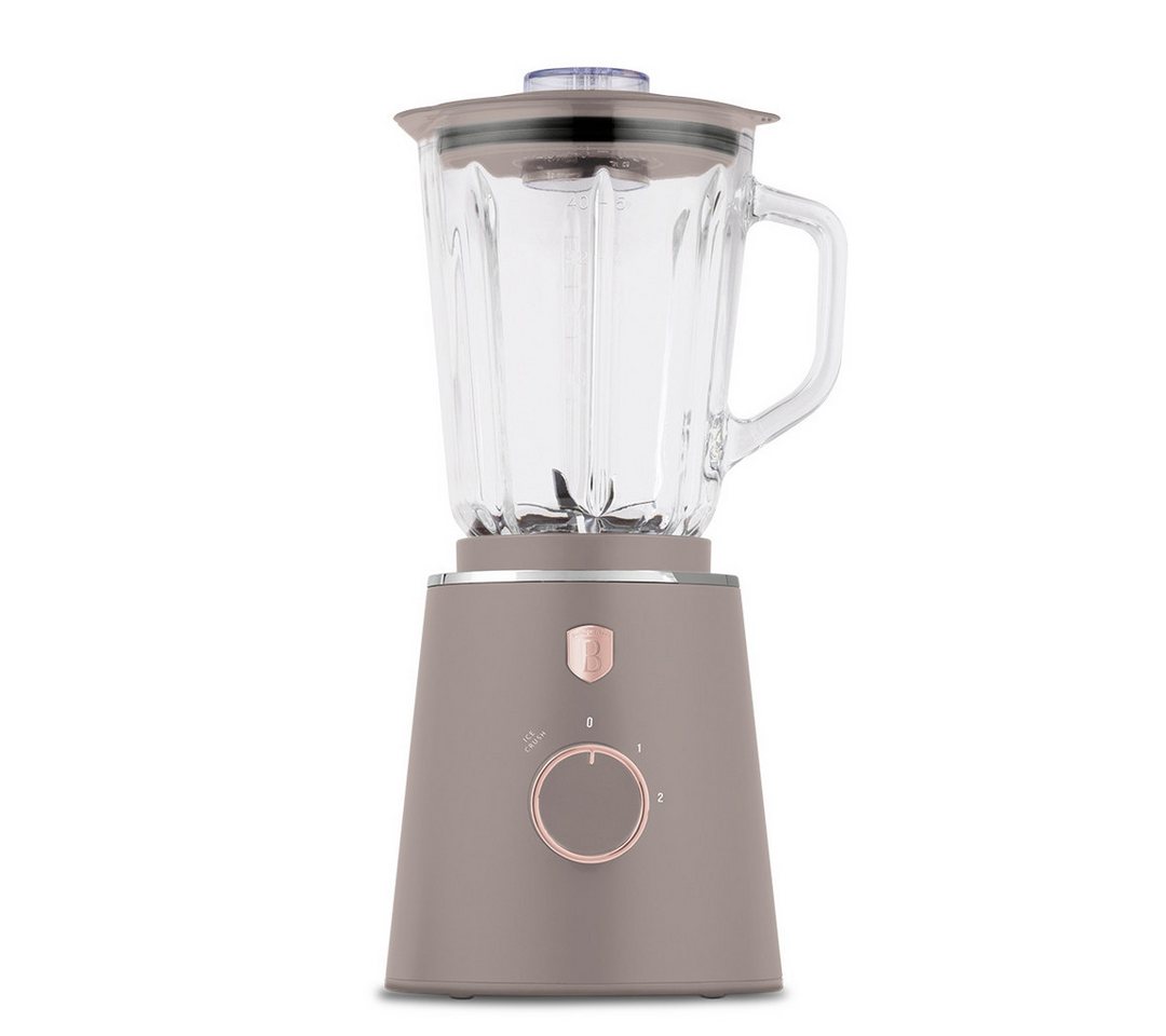 BerlingerHaus Standmixer BH 9819, 1000 W, 1,5 L Glasbehälter, 1000 W, Ice-Crush Funktion, Edelstahlmesser Bild 5