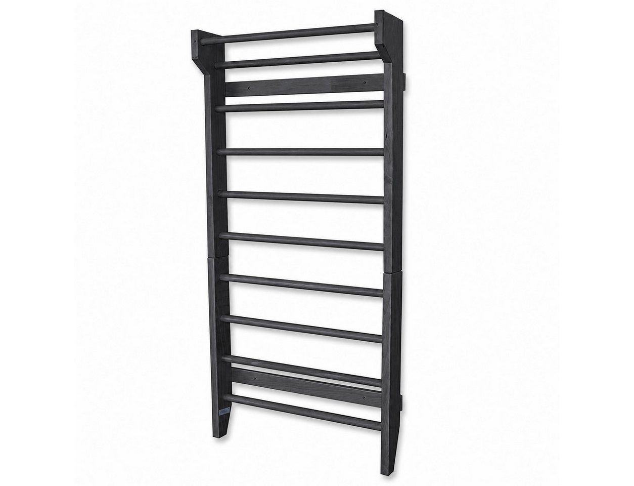 Bituxx Sprossenwand 195x80x8-14cm Schwarz, (MS-20117) Bild 3
