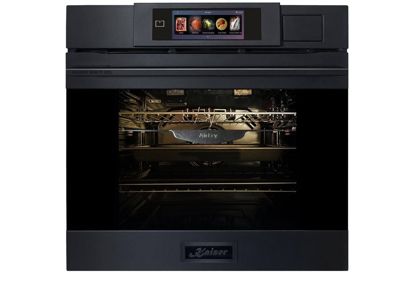Kaiser Küchengeräte Backofen-Set Herd Set Autark Einbaubackofen XXL Multi 37,Multifunktions-Elektro-Dampfbackofen mit Dampfreinigung, 60 cm+Induktionskochfeld 60 cm +Grillplatte EH 6341+KCT 6140 FI+Grillplatte.., mit 1-fach-Teleskopauszug Bild 3