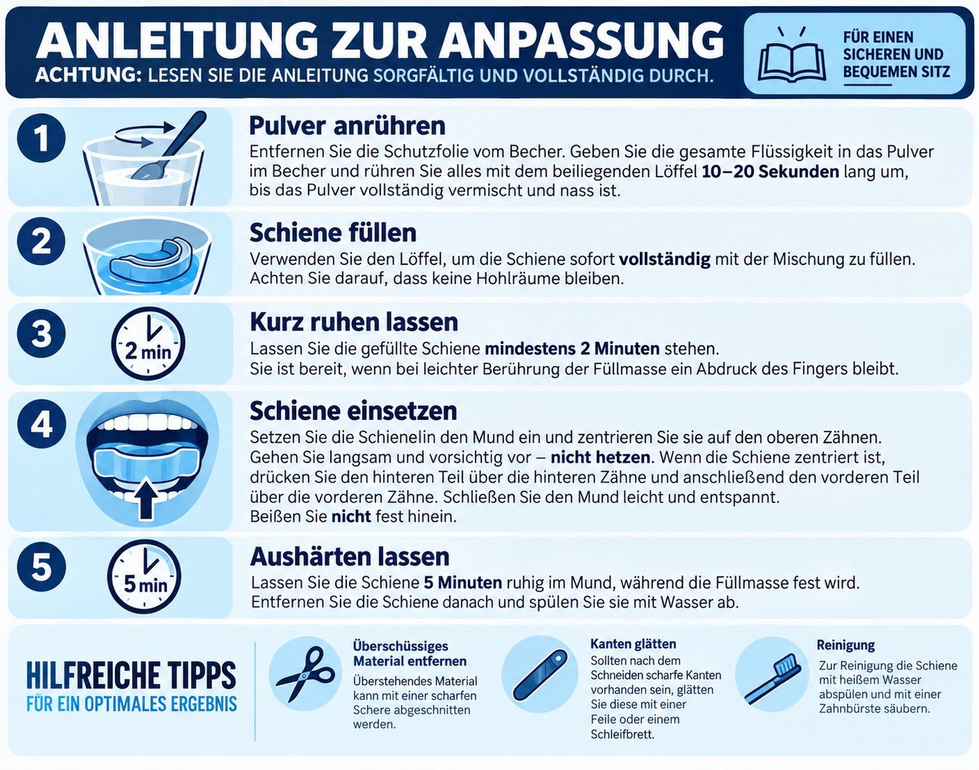 BAY-Sports Zahnschutz Zahnschutz Formmasse amerikanisch Erwachsene