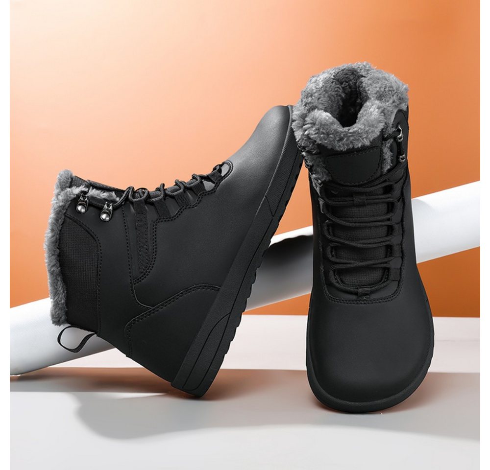 HUSK'SWARE Schneeschuhe Bequeme Winter-Schneestiefel (Warme Wanderschuhe, High-Top-Schuhe), efütterte Winterstiefel für Damen & Herrenr- ideal für kalte Tage