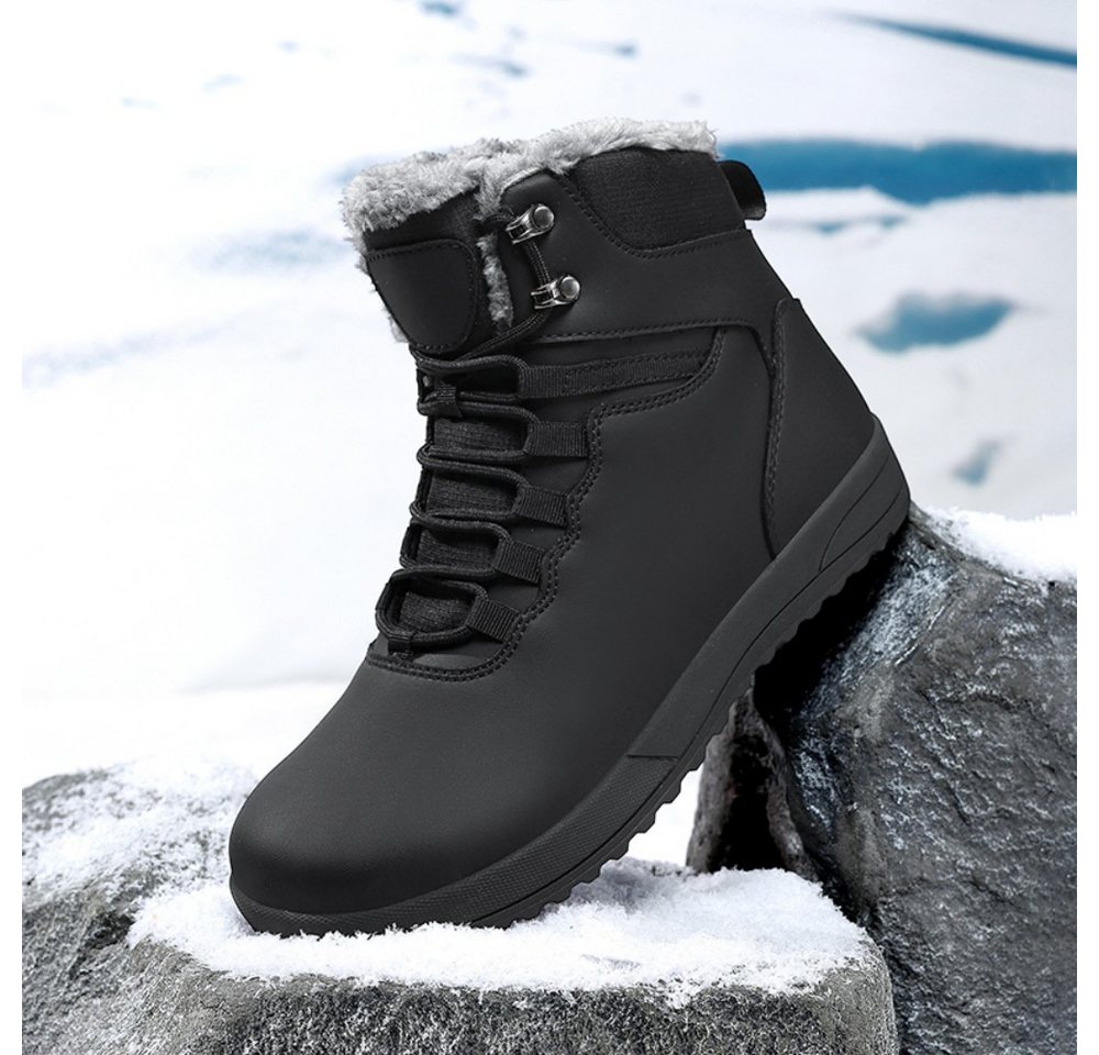 HUSK'SWARE Schneeschuhe Bequeme Winter-Schneestiefel (Warme Wanderschuhe, High-Top-Schuhe), efütterte Winterstiefel für Damen & Herrenr- ideal für kalte Tage Bild 3