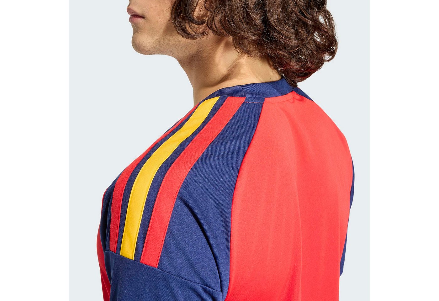 adidas Performance Fußballtrikot SPANIEN 26 FAN HEIMTRIKOT für Erwachsene, ohne Verschluss, mit Rundhalsausschnitt, aus Polyester Bild 4