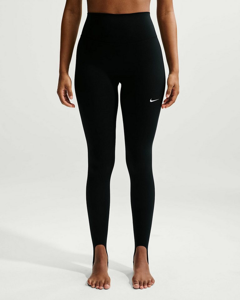 Nike Trainingstights W NK1 DF STIRRUP TIGHT figurbetonter Schnitt