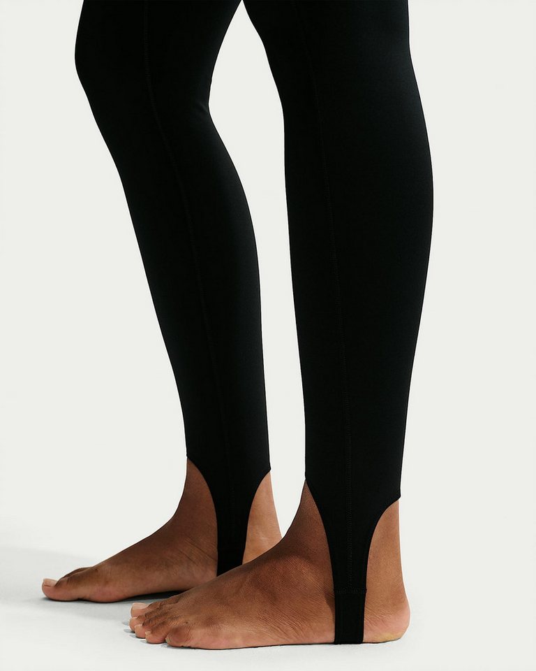 Nike Trainingstights W NK1 DF STIRRUP TIGHT figurbetonter Schnitt Bild 3