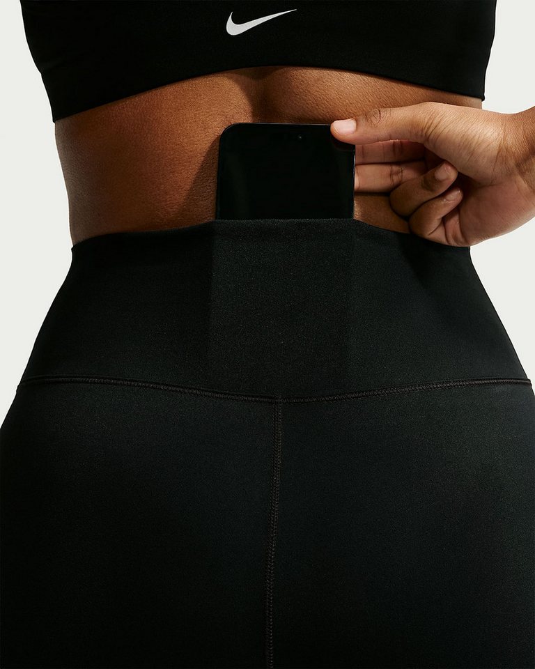 Nike Trainingstights W NK1 DF STIRRUP TIGHT figurbetonter Schnitt Bild 5