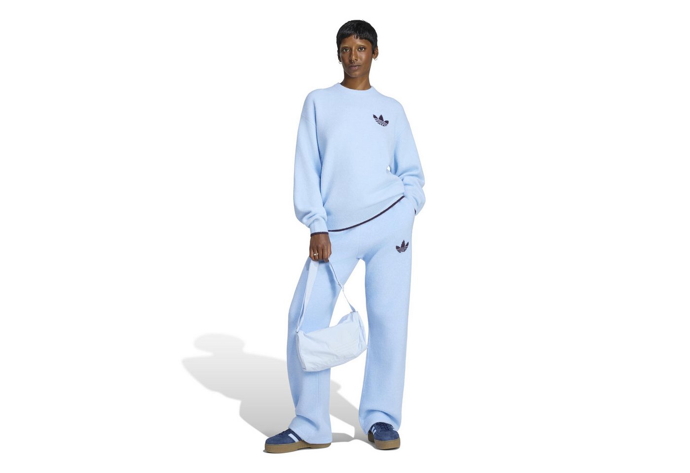 adidas Originals Sporthose KNIT TIPPING JOGGERS Strickhose, locker geschnitten