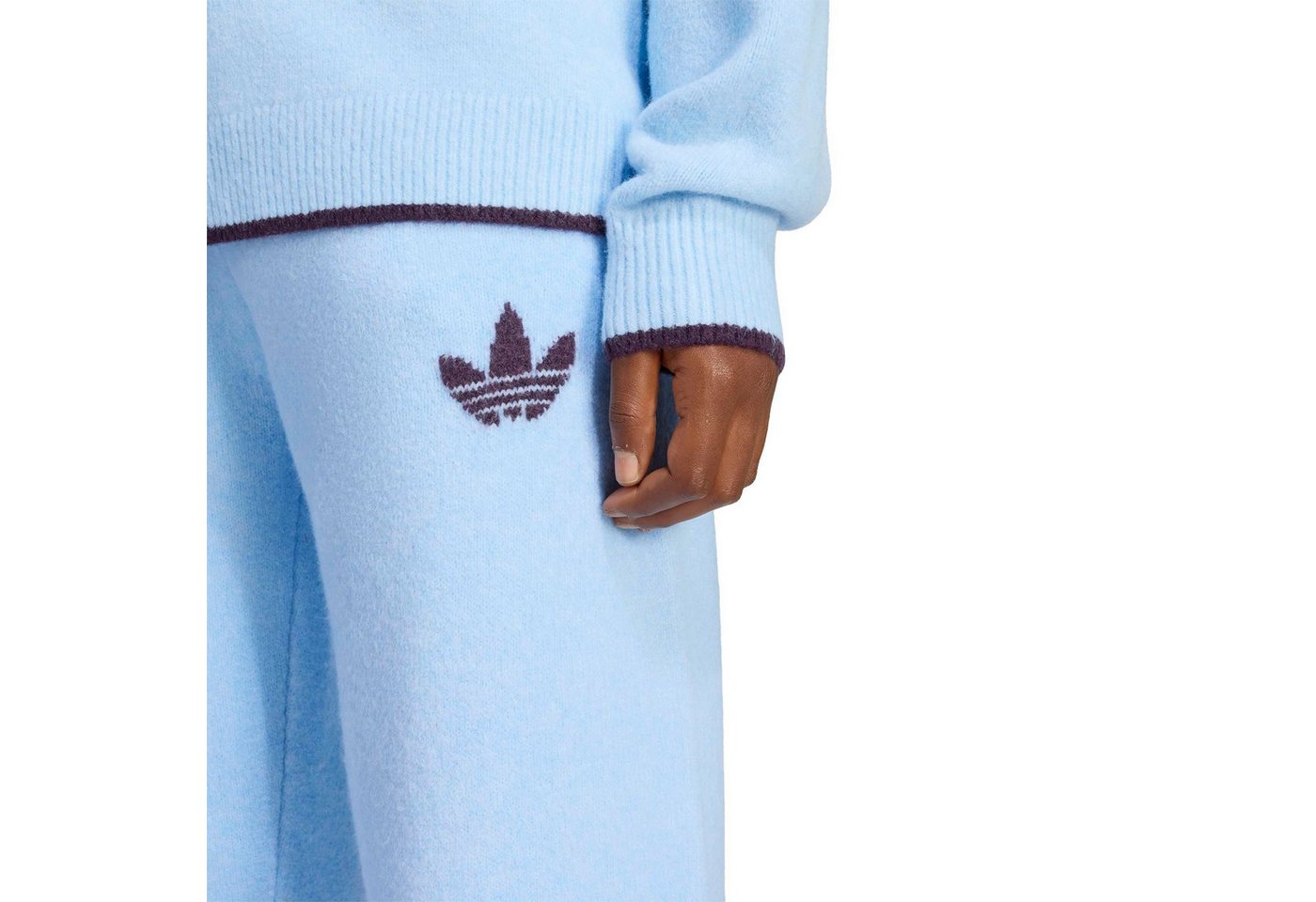 adidas Originals Sporthose KNIT TIPPING JOGGERS Strickhose, locker geschnitten Bild 2