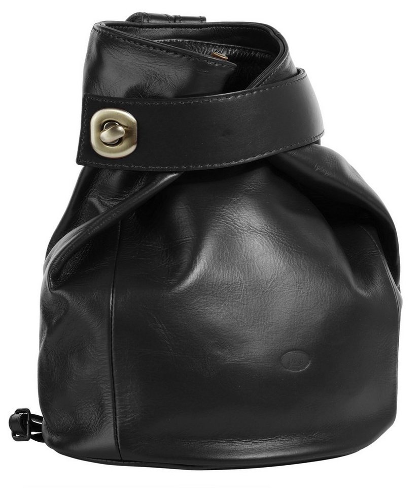 Piké Cityrucksack PIKÉ Damen Cityrucksack echt Leder, Made in Italy, echt Leder, Made in Italy