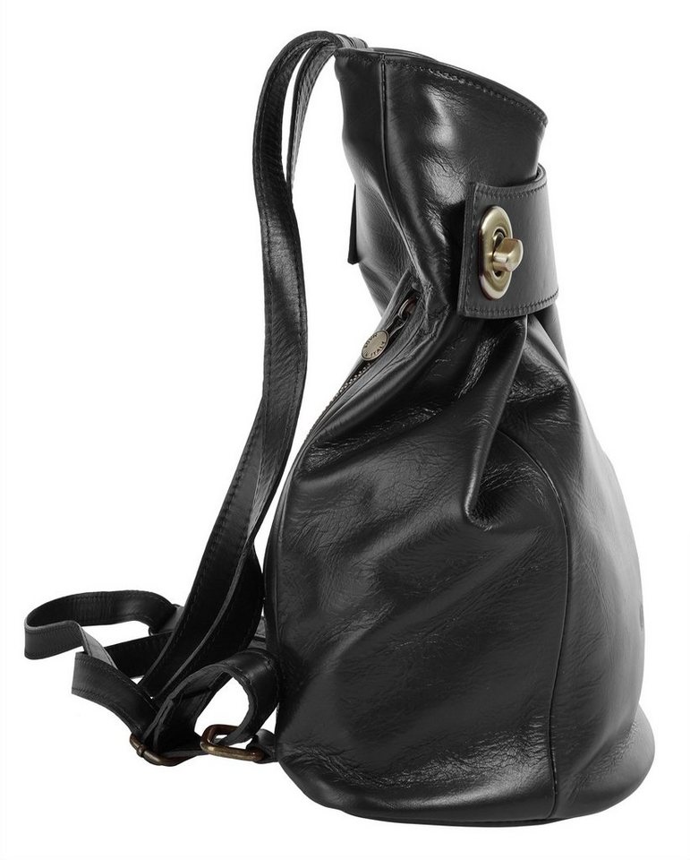 Piké Cityrucksack PIKÉ Damen Cityrucksack echt Leder, Made in Italy, echt Leder, Made in Italy Bild 2