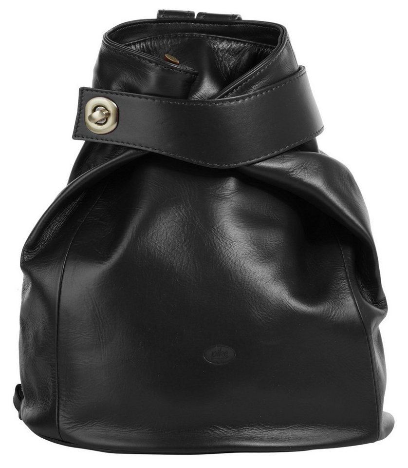 Piké Cityrucksack PIKÉ Damen Cityrucksack echt Leder, Made in Italy, echt Leder, Made in Italy Bild 4