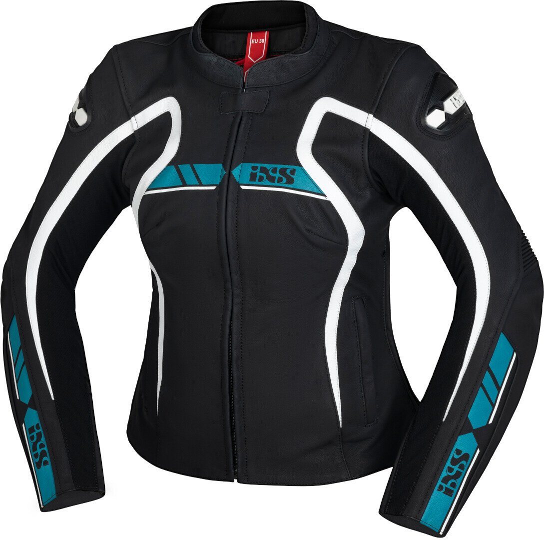 IXS Motorradjacke RS-600 1.0 Damen Motorrad Lederjacke herausnehmbares Innenfutter Bild 2