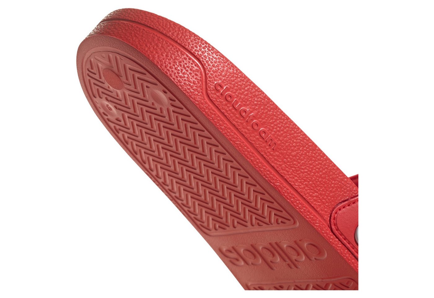 adidas Sportswear ADILETTE SHOWER ROT / WEIß Badeschuh
