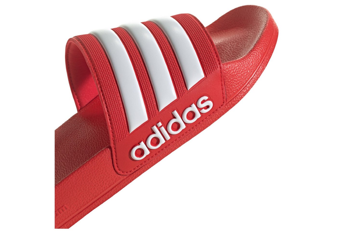 adidas Sportswear ADILETTE SHOWER ROT / WEIß Badeschuh Bild 3
