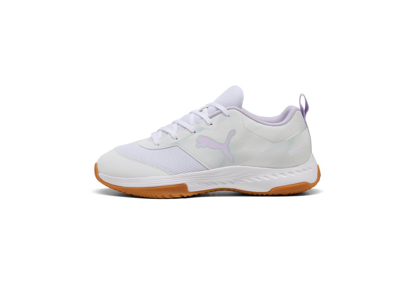 PUMA Varion 3 Jr PUMA WHITE-LIGHT LAVENDER Hallenschuh Bild 2