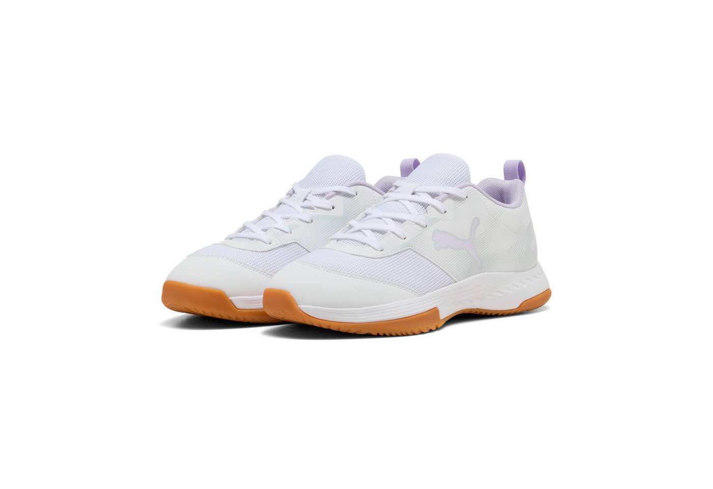 PUMA Varion 3 Jr PUMA WHITE-LIGHT LAVENDER Hallenschuh Bild 5