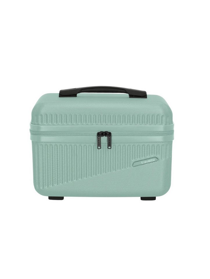 travelite Beautycase travelite Kosmetikkoffer BALI mit Schultergurt Mint