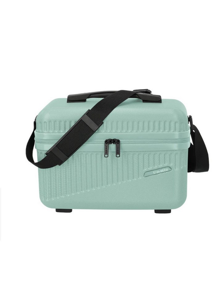 travelite Beautycase travelite Kosmetikkoffer BALI mit Schultergurt Mint Bild 4