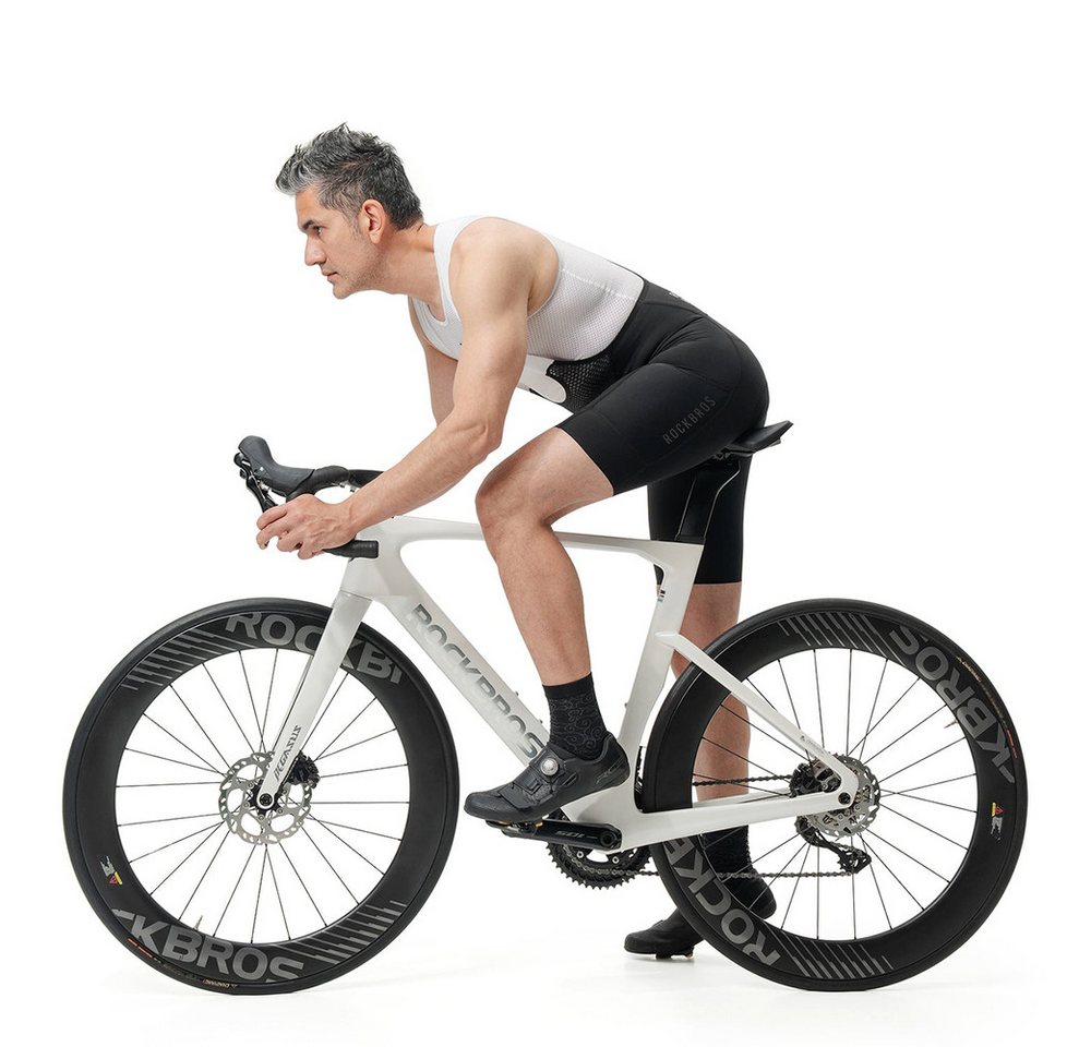 ROCKBROS Radhose Radhose Fahrradhose (Spar-Set, 1-tlg) Sitzpolster, atmungsaktiv, Taschen, reflektierend Bild 5
