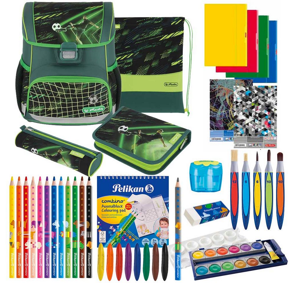 Herlitz Schulranzen Set Loop Plus 14-teilig Premium 2026 Jungen Game Changer Bild 5