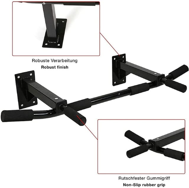Youyijia Klimmzugstange Türrahmen Wand Pull Up Bar Wandmontage Trainingsgeräte Pull-Up-Leinwand