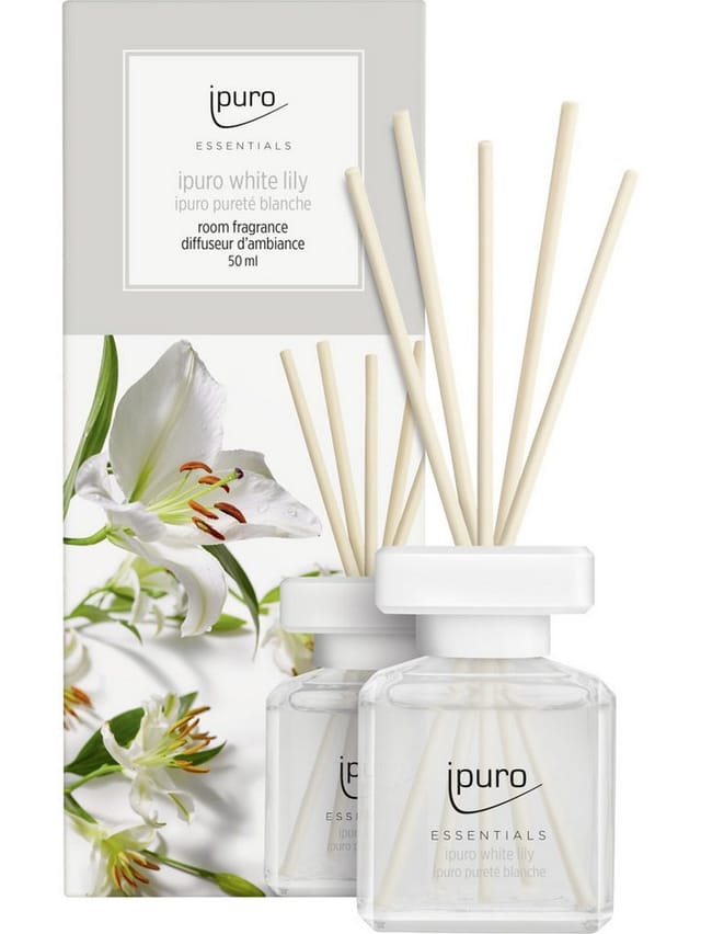 IPURO Duftstäbchen ipuro ESSENTIALS Raumduft White Lily 50 ml