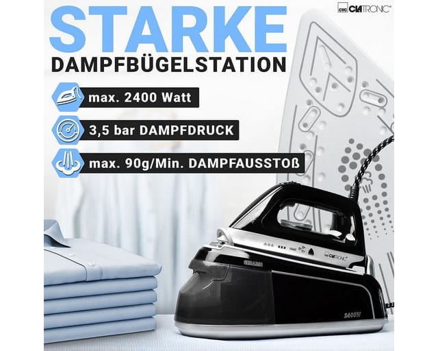 CLATRONIC Dampfbügelstation DBS 3749