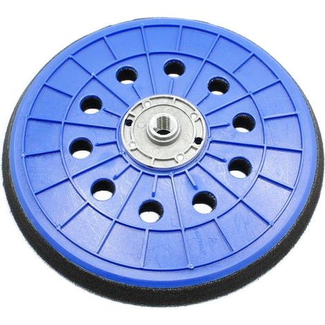 Schleifteller Ø 215 Mm, 10-loch-schleifteller, Wandschleifer Und Giraffen-deckenschleifer. Ersatzteile Für Dws225bt/dc/r Und Ds 200/210/900/920/930 (blau)