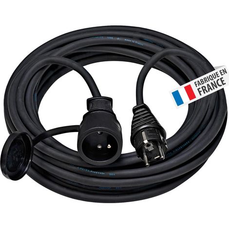 Ip44 H07rn-f Verlängerungskabel, Wasserdichter Klappstecker, 10 M Kabel, Für Baustellen