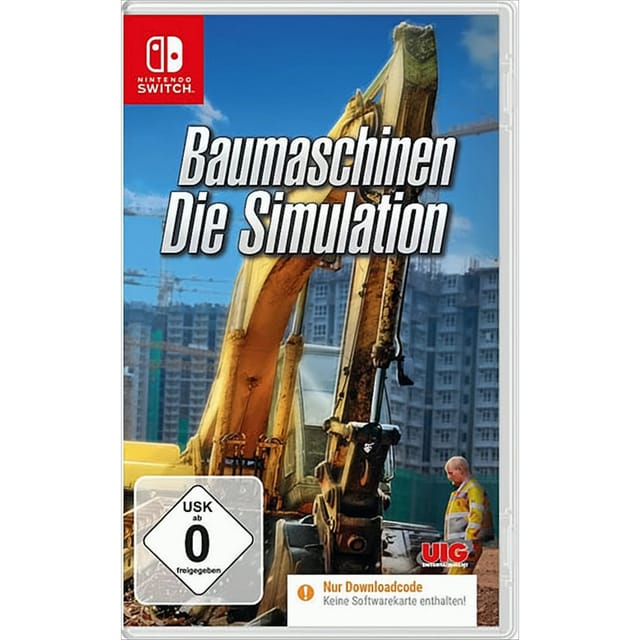 Baumaschinen SWITCH Die Simulation CIAB Code in a Box Nintendo Switch