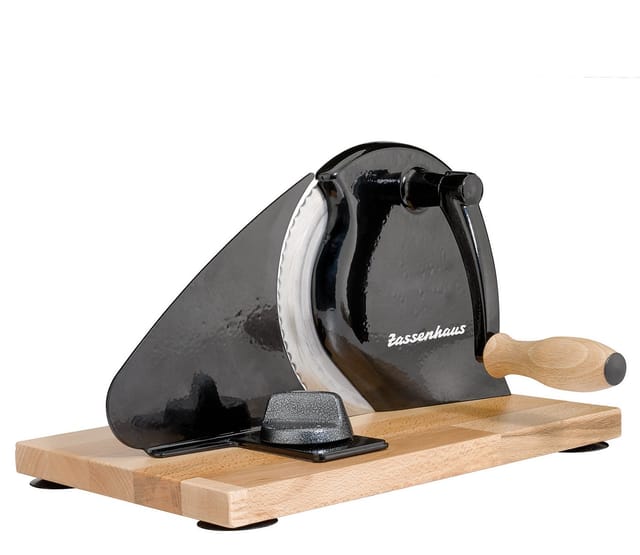 ZASSENHAUS Allesschneider Zassenhaus Brotschneidemaschine "Classic" schwarz 072068