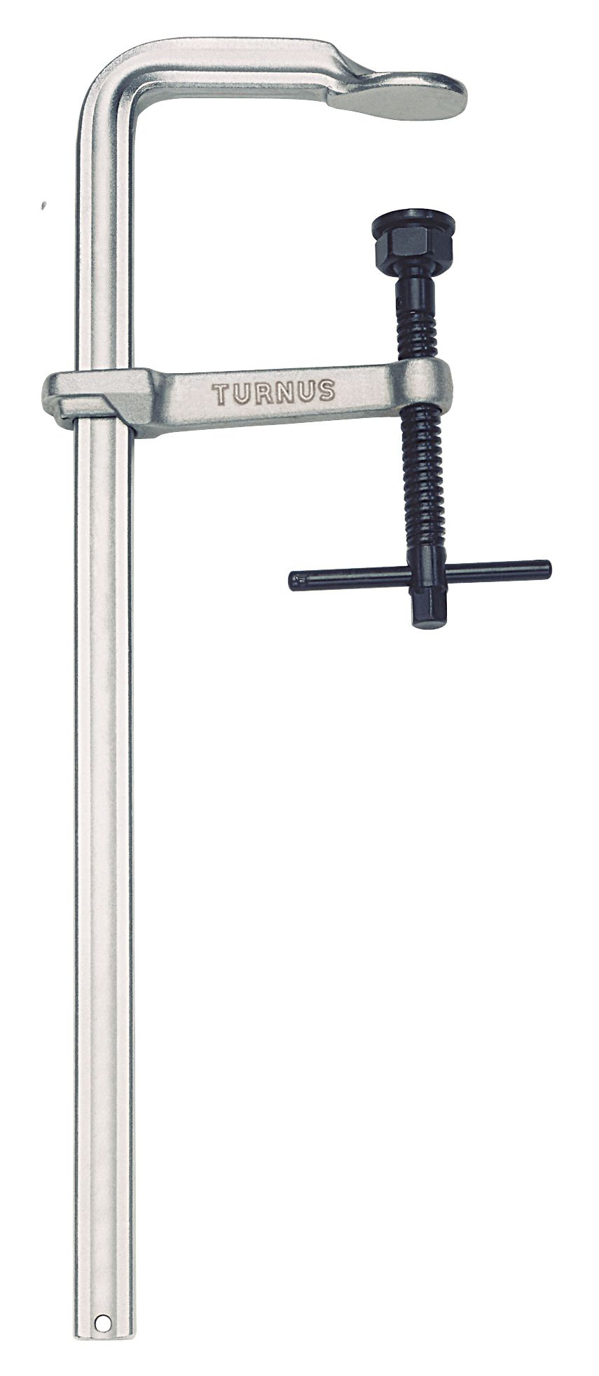 Turnus Spannschraube Mit T-griff 200x100 Mm, Schiene 27x13 Mm.