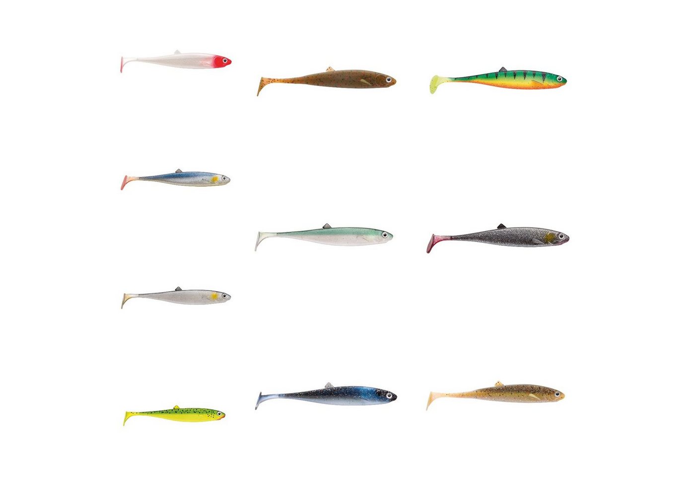 Jackson Fishing Kunstköder, Jackson The Baitfish 15cm Motoroil Gummifisch