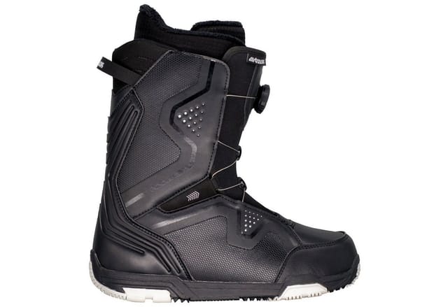 Airtracks Herren Snowboard Boots Strong Black Atop Snowboardboots (All Mountain, Freeride - Freestyle Mod.25/26)